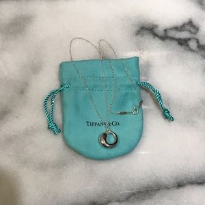 Tiffany Elsa Peretti Eternal Circle Pendant